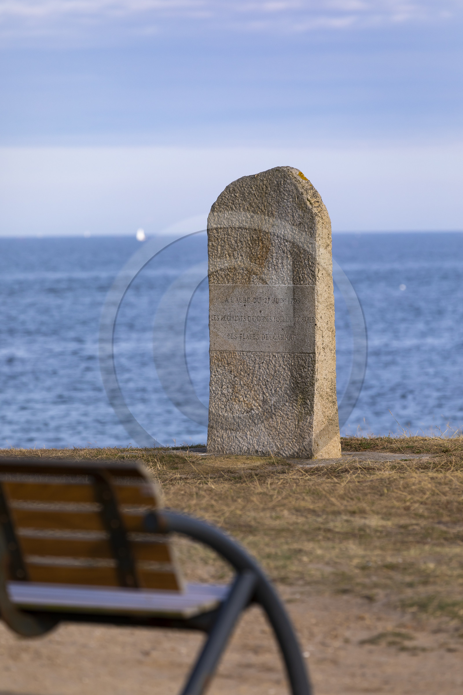 Pointe des émigrés à Carnac