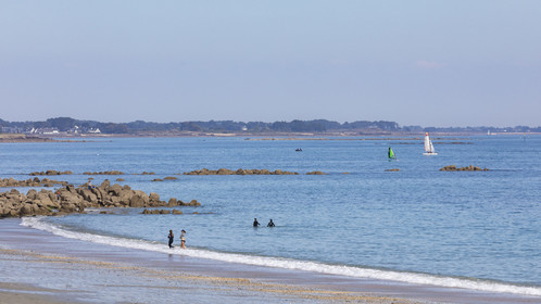La grande plage de Carnac