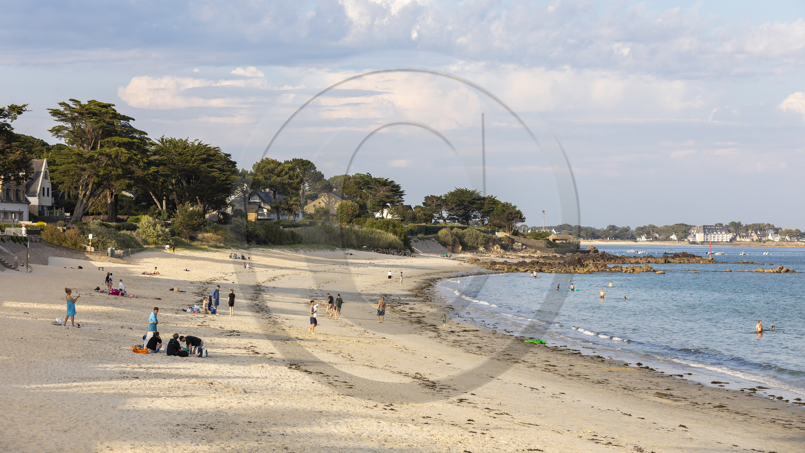 La plage de Légenèse à Carnac