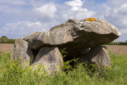 The dolmen of Kerangre in Erdeven.