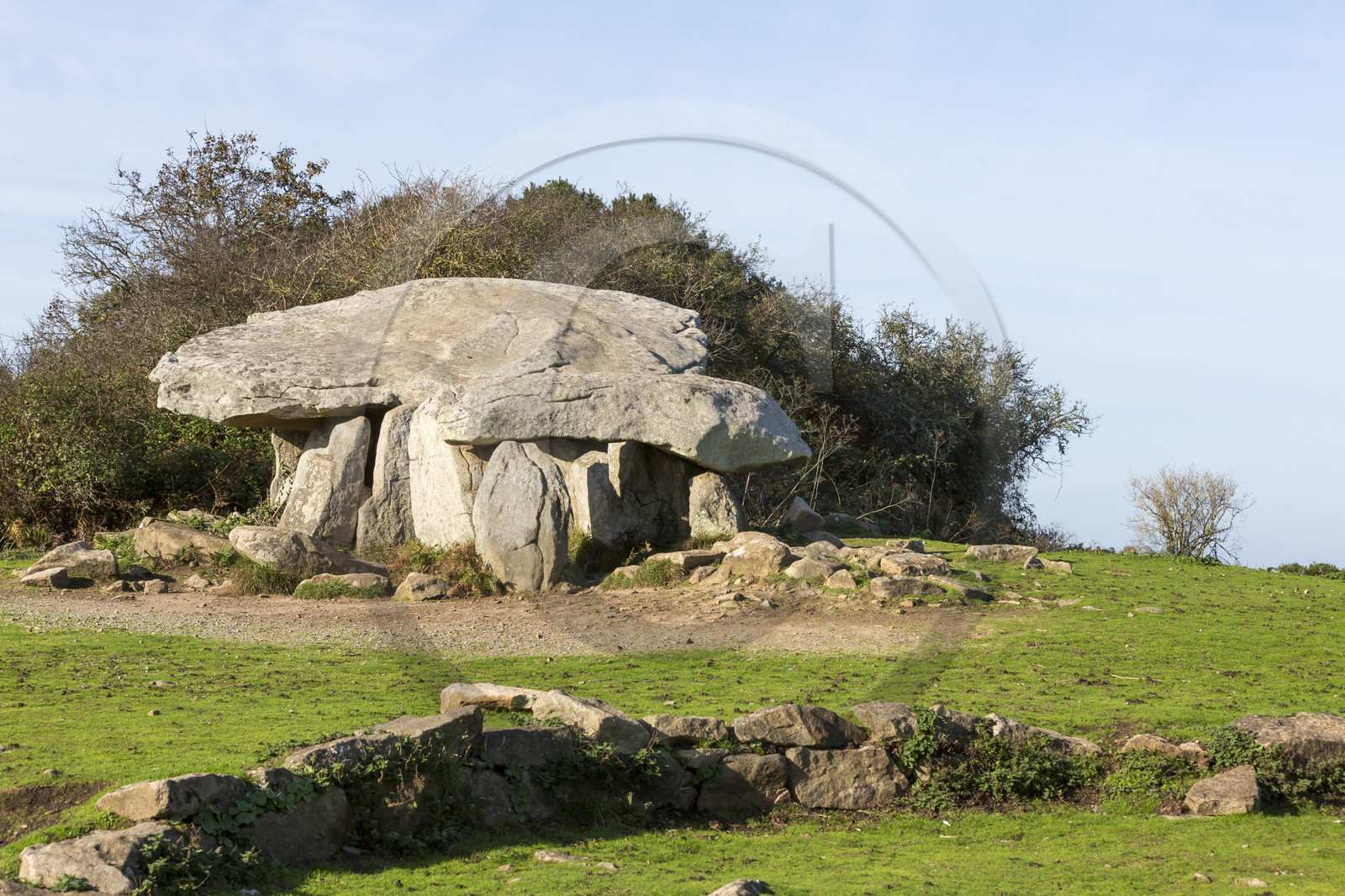 Dolmen de PenHap sur l'ile aux moines