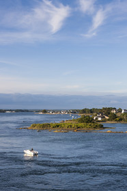 The Ria d'Etel seen from the Pont-Lorois