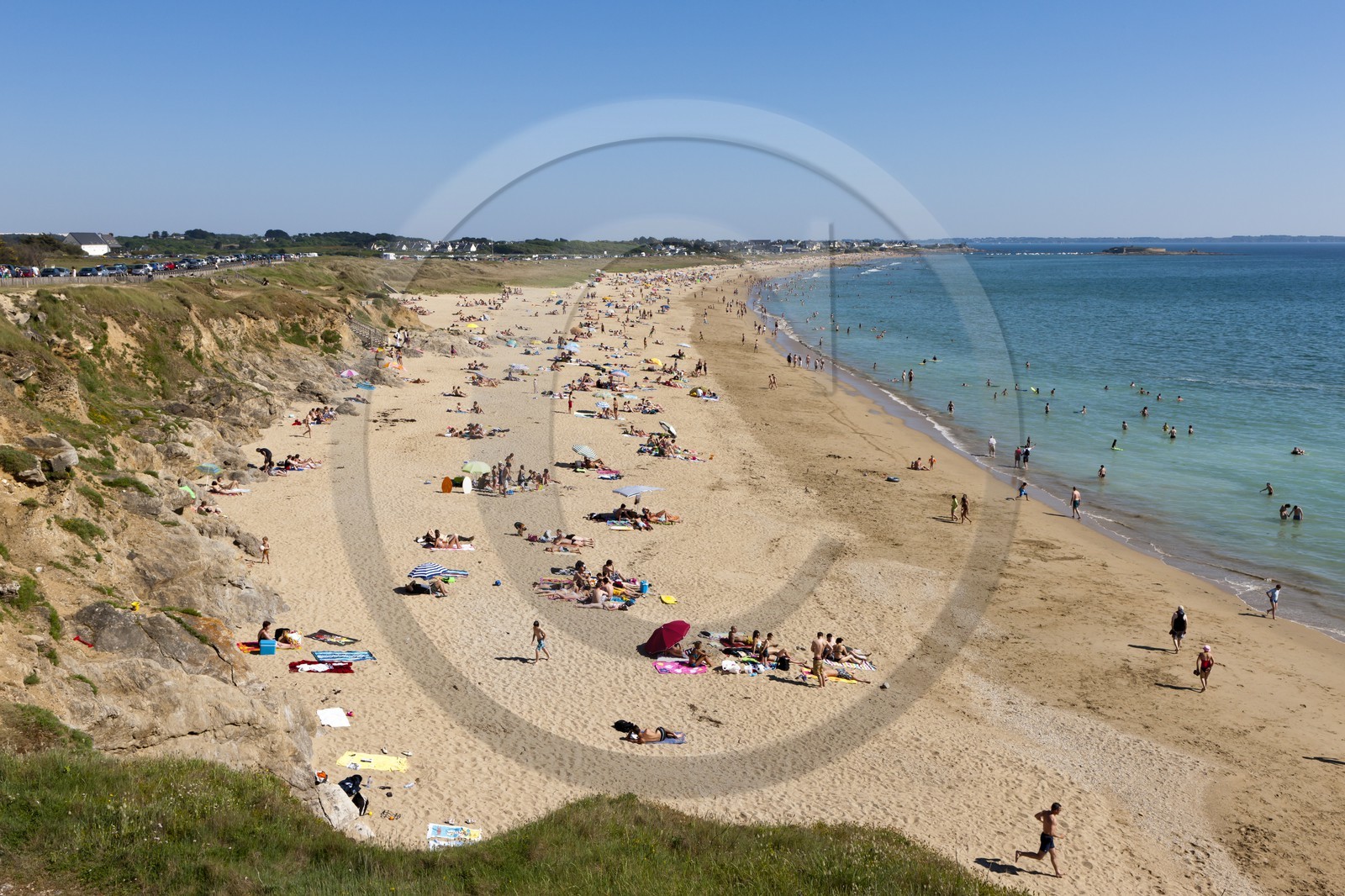 La plage de Pen-er-Malo _Guidel.