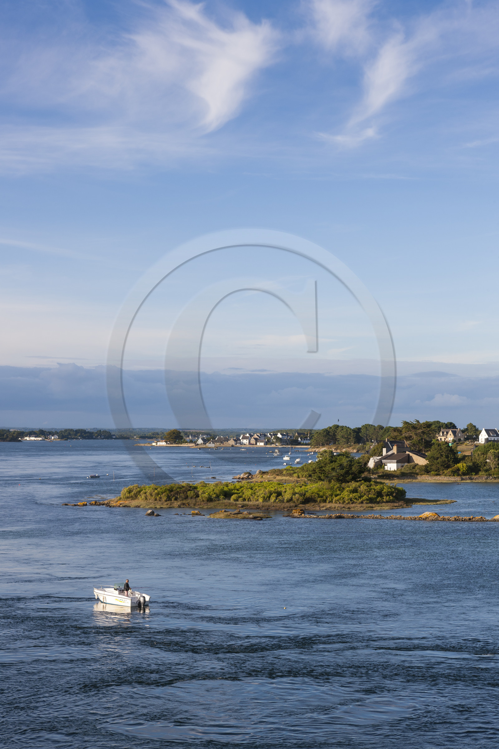 La Ria d'Etel vue depuis le Pont-Lorois