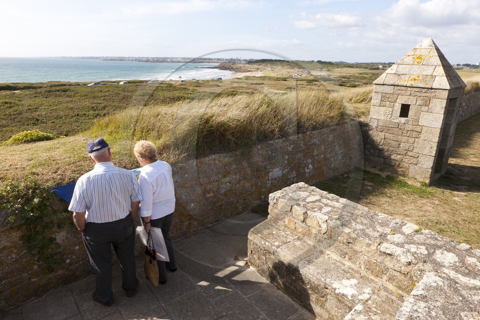 Le fort du Loch à Guidel