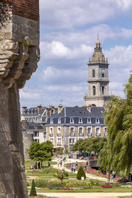 Le jardin des remparts à Vannes