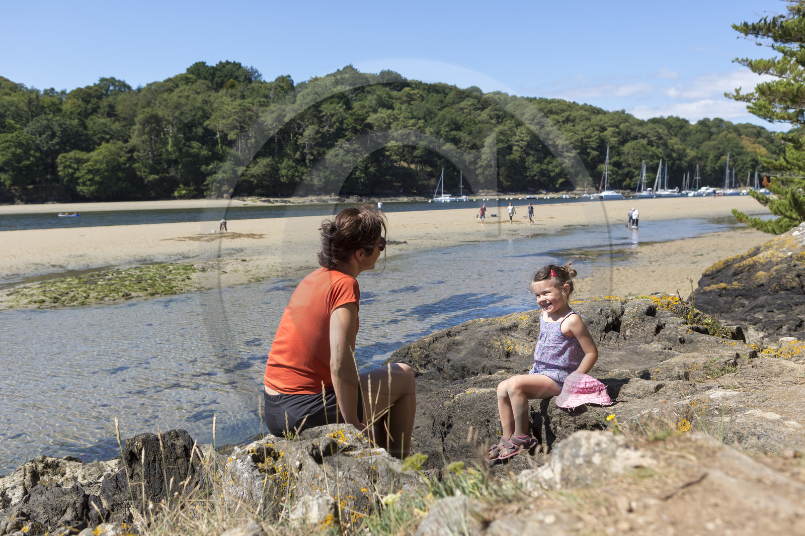 Balade en famile au bord de la Laïta _ Guidel