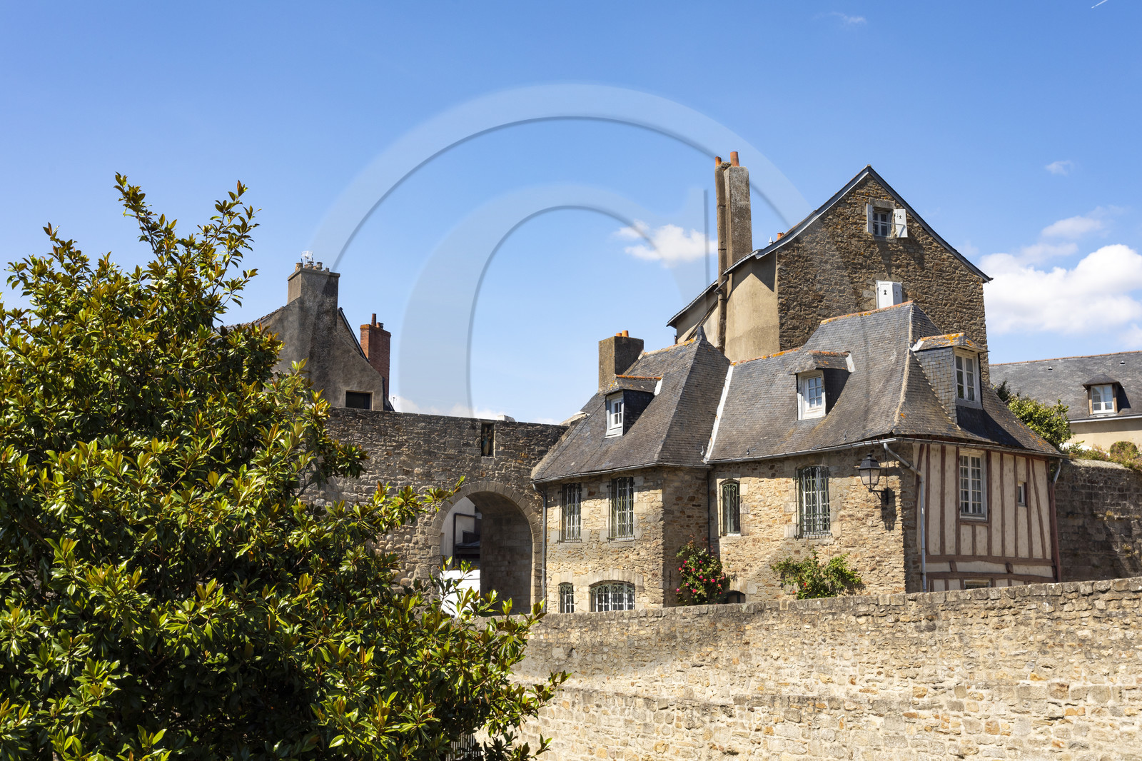 La porte Poterne à Vannes