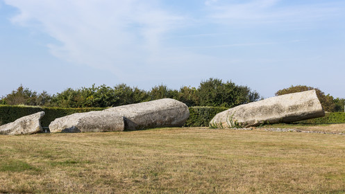 The Great broken menhir of Er Grah in Locmariaquer