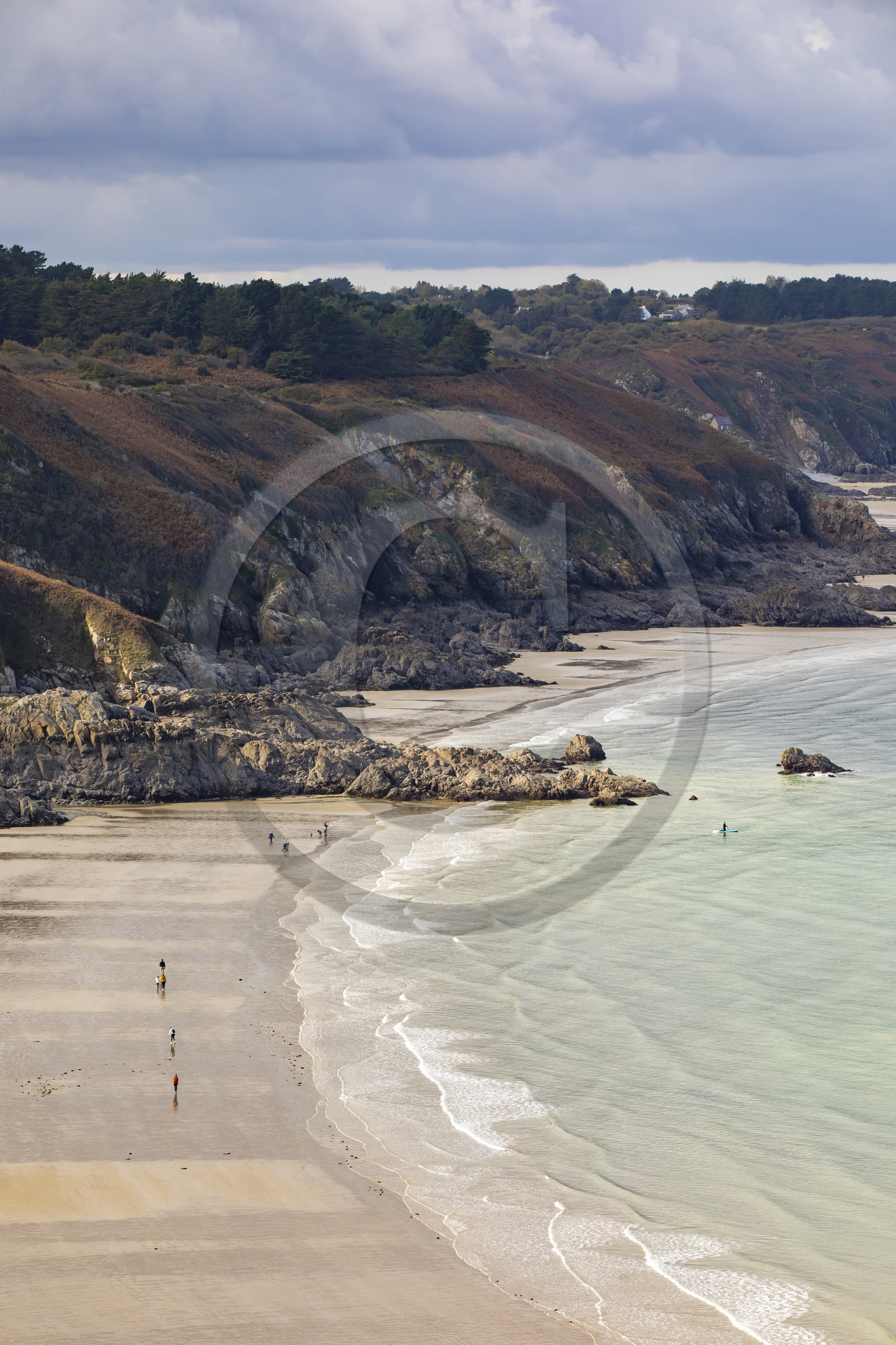 Plage de Port Moguer à Plouha