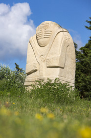 Sculpture du peuple des dunes _ Gavres