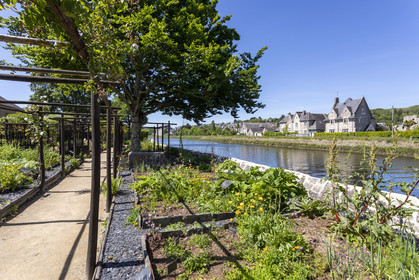 Le jardin du Prieuré Locmaria à Quimper