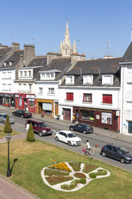 Vue depuis les remparts d'Hennebont