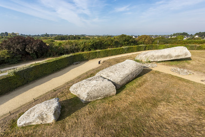 The Great broken menhir of Er Grah in Locmariaquer