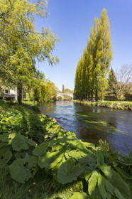 Landscape along the Scorff. The lower Pont-Scorff