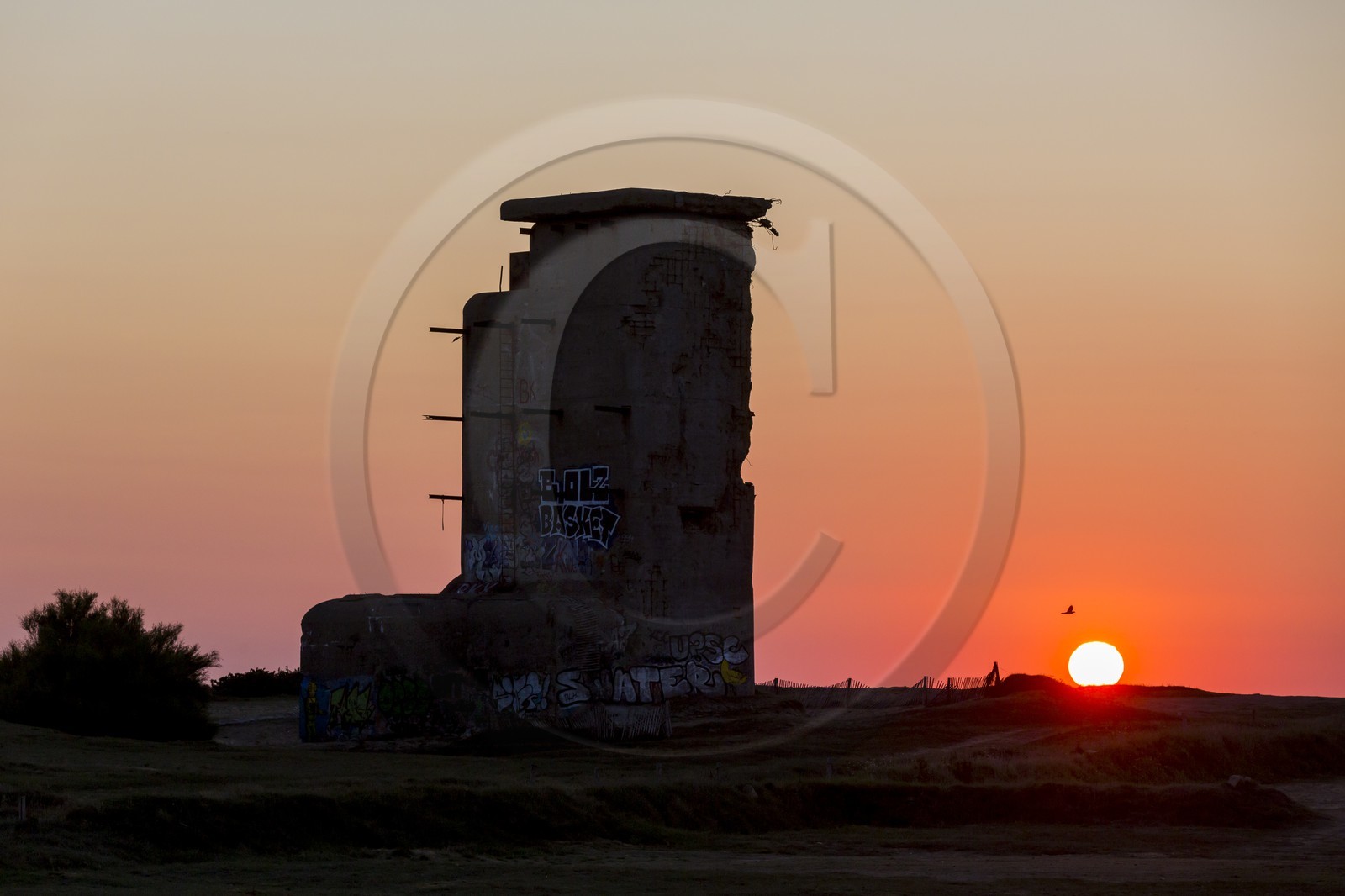 La tour du Bégo à Plouharnel .
