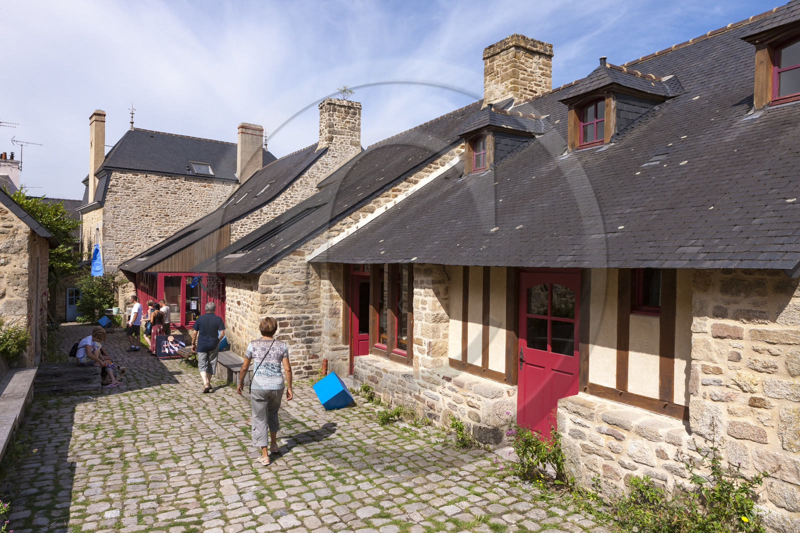 La cours des métier d'art à Pont-Scorff