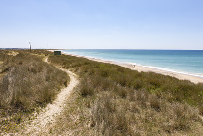La plage de Lines à Gâvres