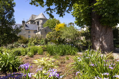 Jardin de la retraite à Quimper