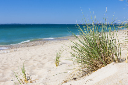 The beach of Lines in Gâvres