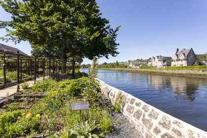 Le jardin du Prieuré Locmaria à Quimper