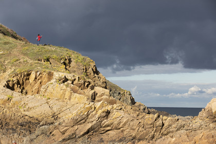 The tip of Gwin Zégal in Plouha