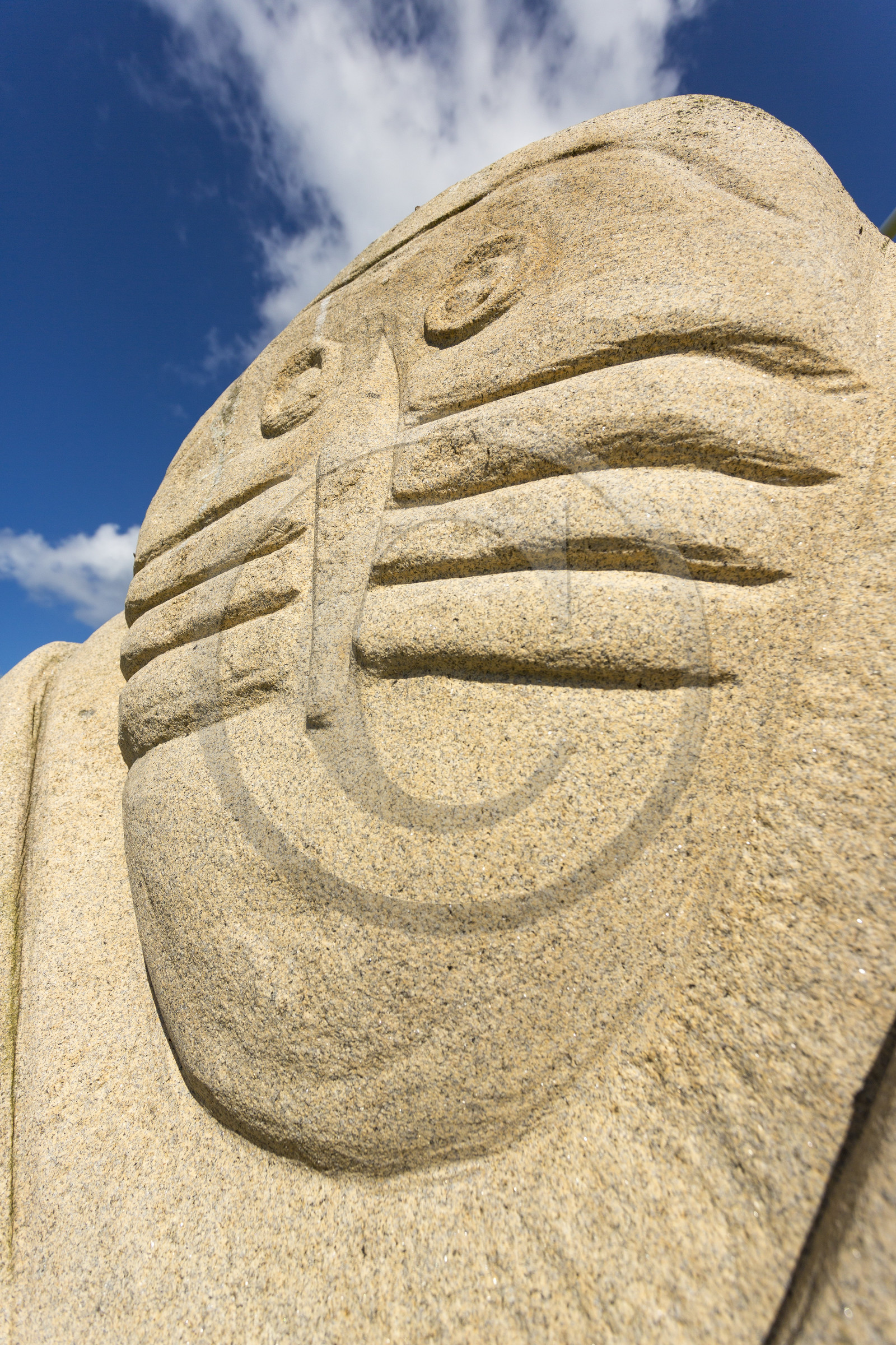 Sculpture du peuple des dunes _ Gavres