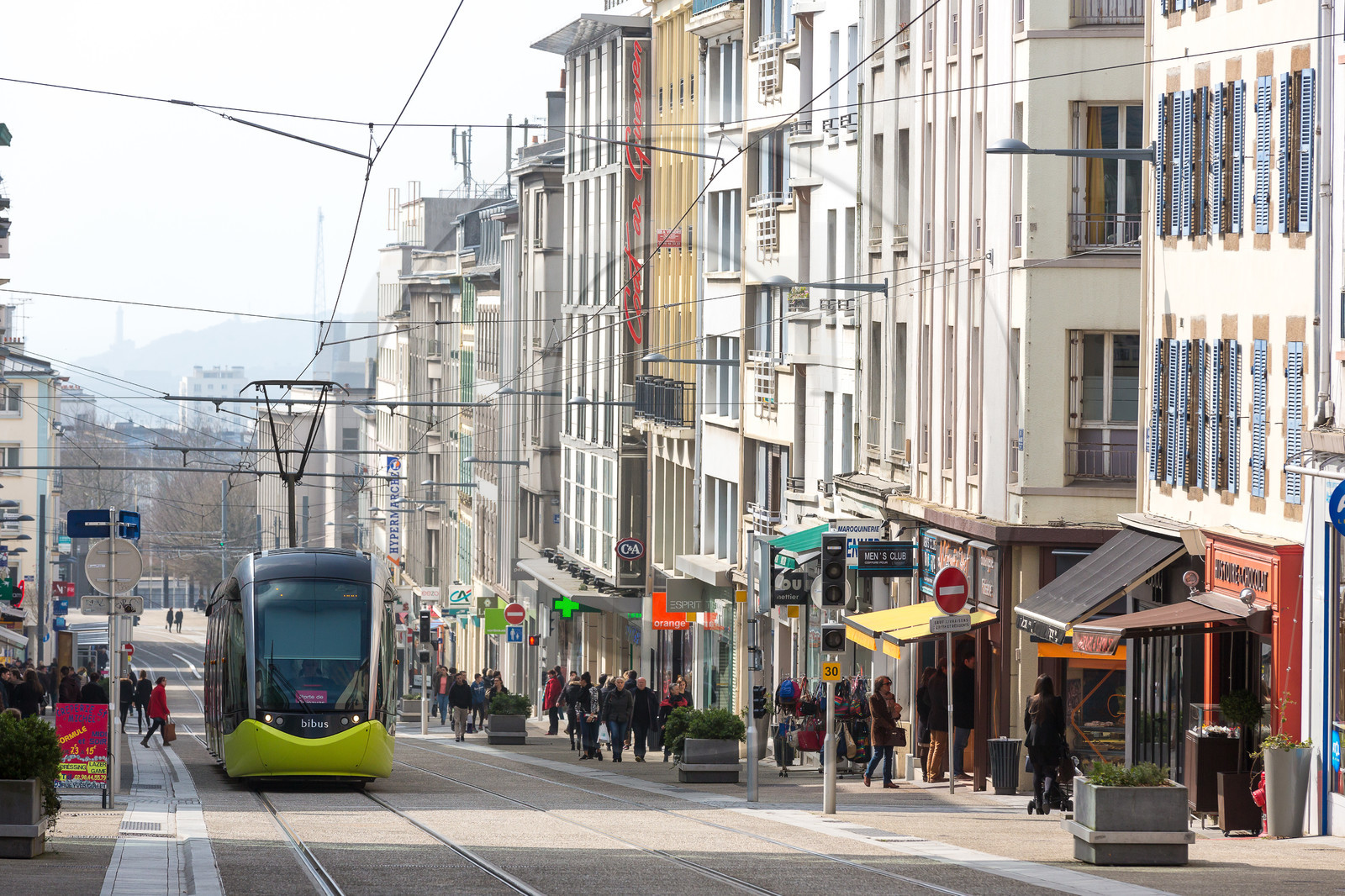 Rue Jean Jaures à Brest