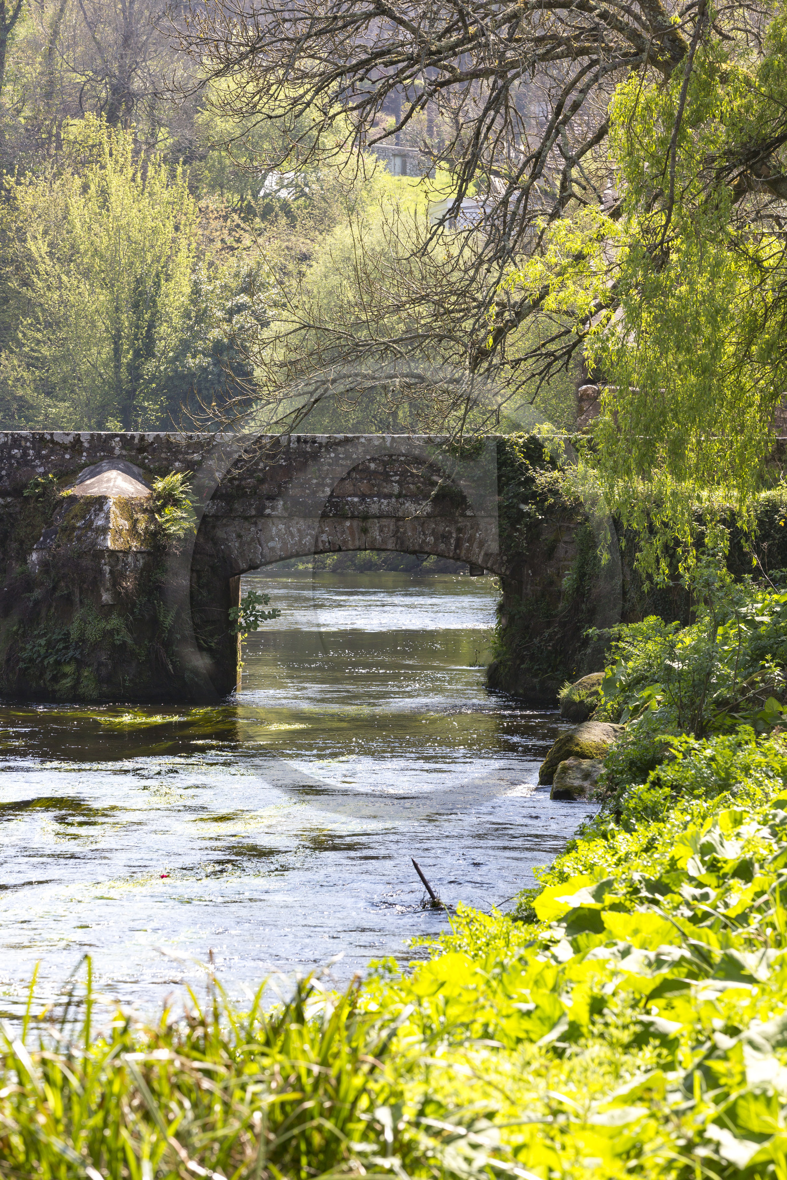Le Pont Saint-Jean ou Pont Romain de Pont-Scorff.