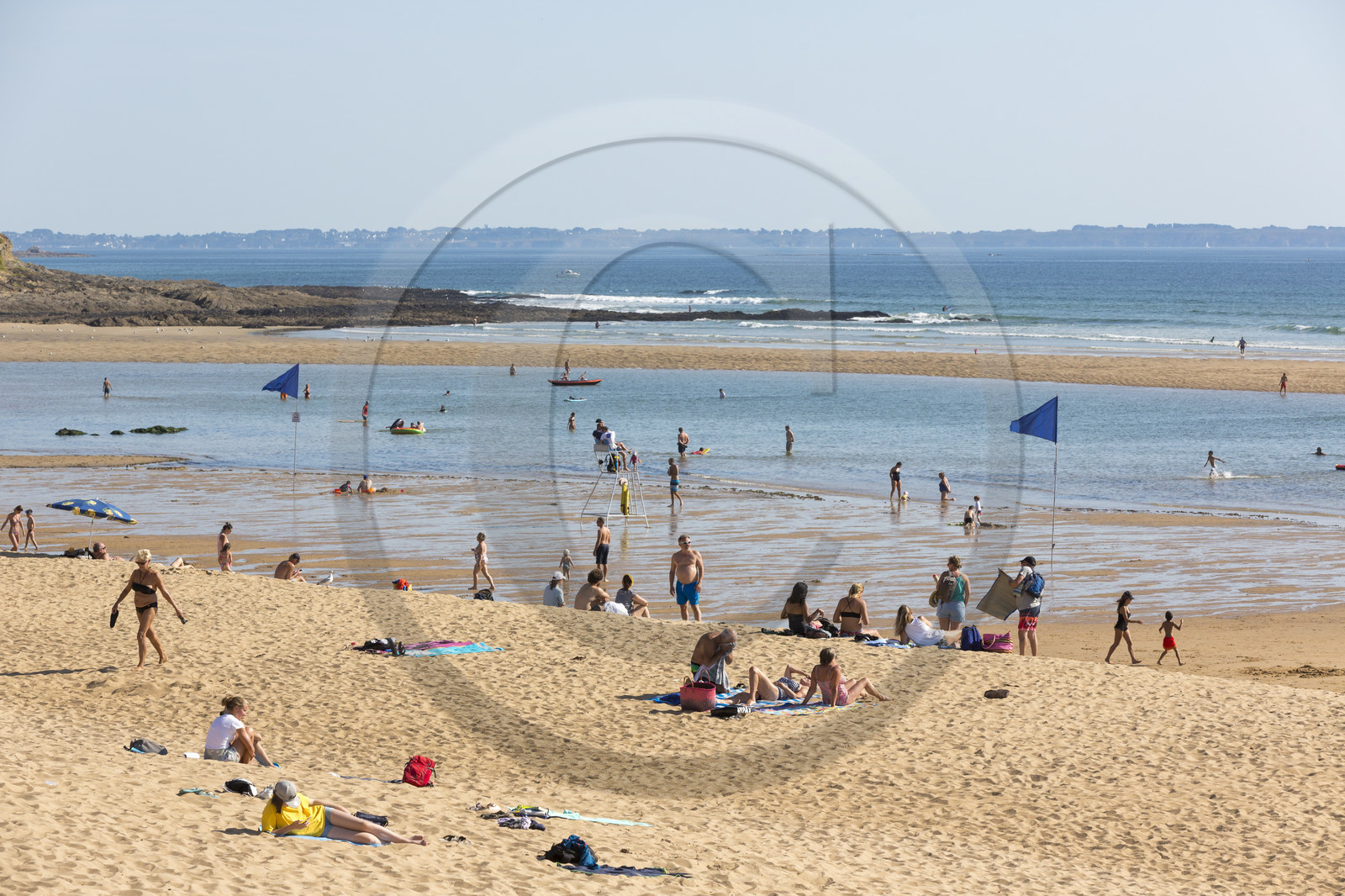 Plage de la Falaise à Guidel