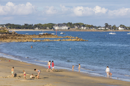 La plage de Légenèse à Carnac