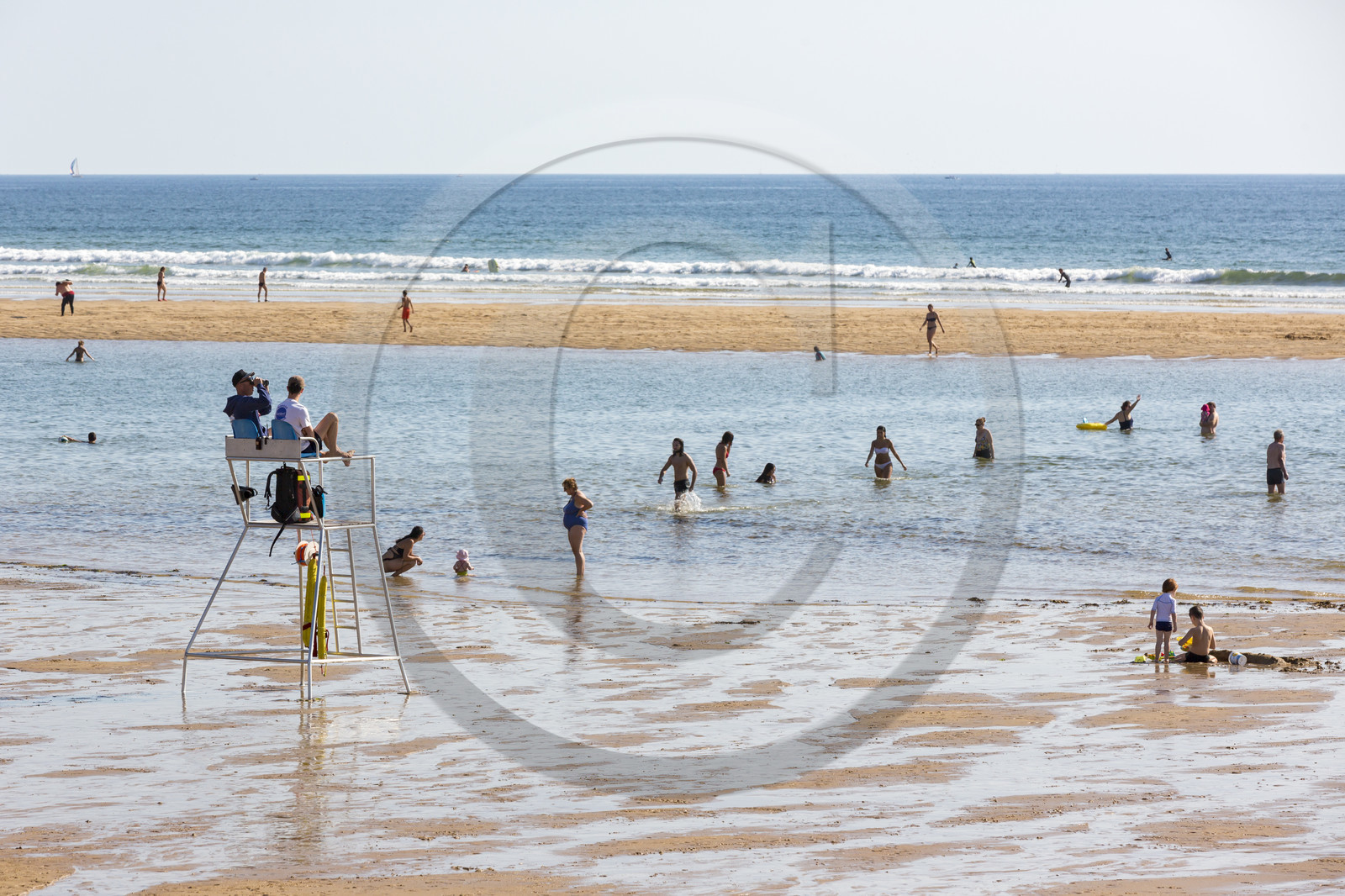 Plage de la Falaise à Guidel