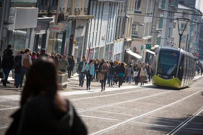 Rue Jean Jaures à Brest