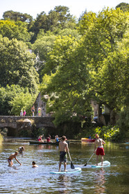 Canoeing and Kayaking on the Scorff.