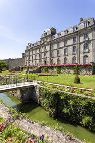 Le jardin et le château de l'Hermine à Vannes