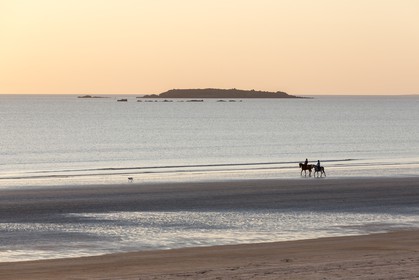 the Guérite's beach in Plouharnel