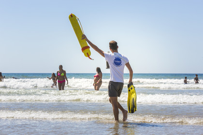 Surveillance des plages. Ploemeur