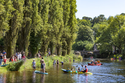 Canoeing and Kayaking on the Scorff.