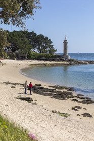 Le Coq beach in Bénodet