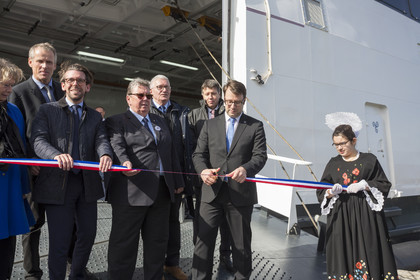 Inauguration du bateau le « BREIZH NEVEZ »
