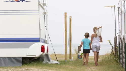 Camping of Whites sands _ Plouharnel