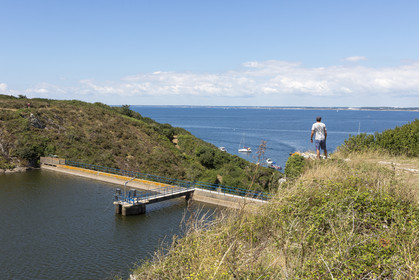 Barrage de Groix ( station d'assainissement des eaux usées ).