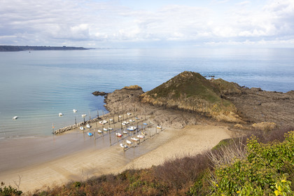 The port of Gwin Zégal in Plouha