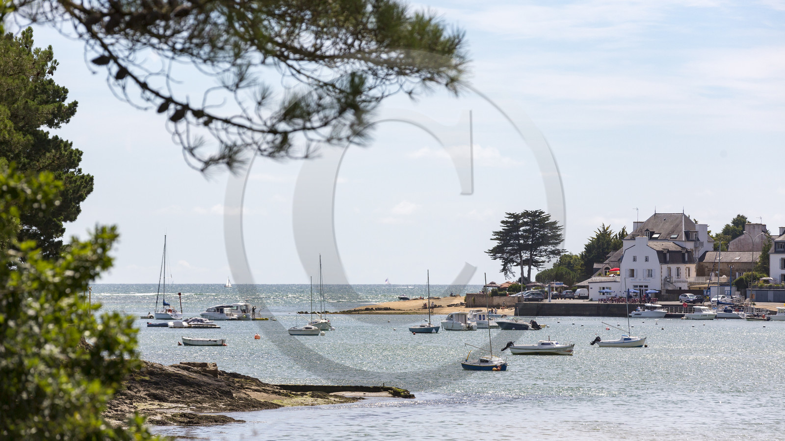 Vue du Pouldu depuis Guidel