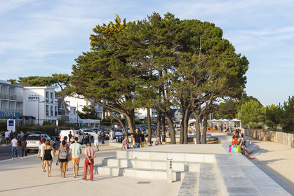 Boulevard de la plage à Carnac