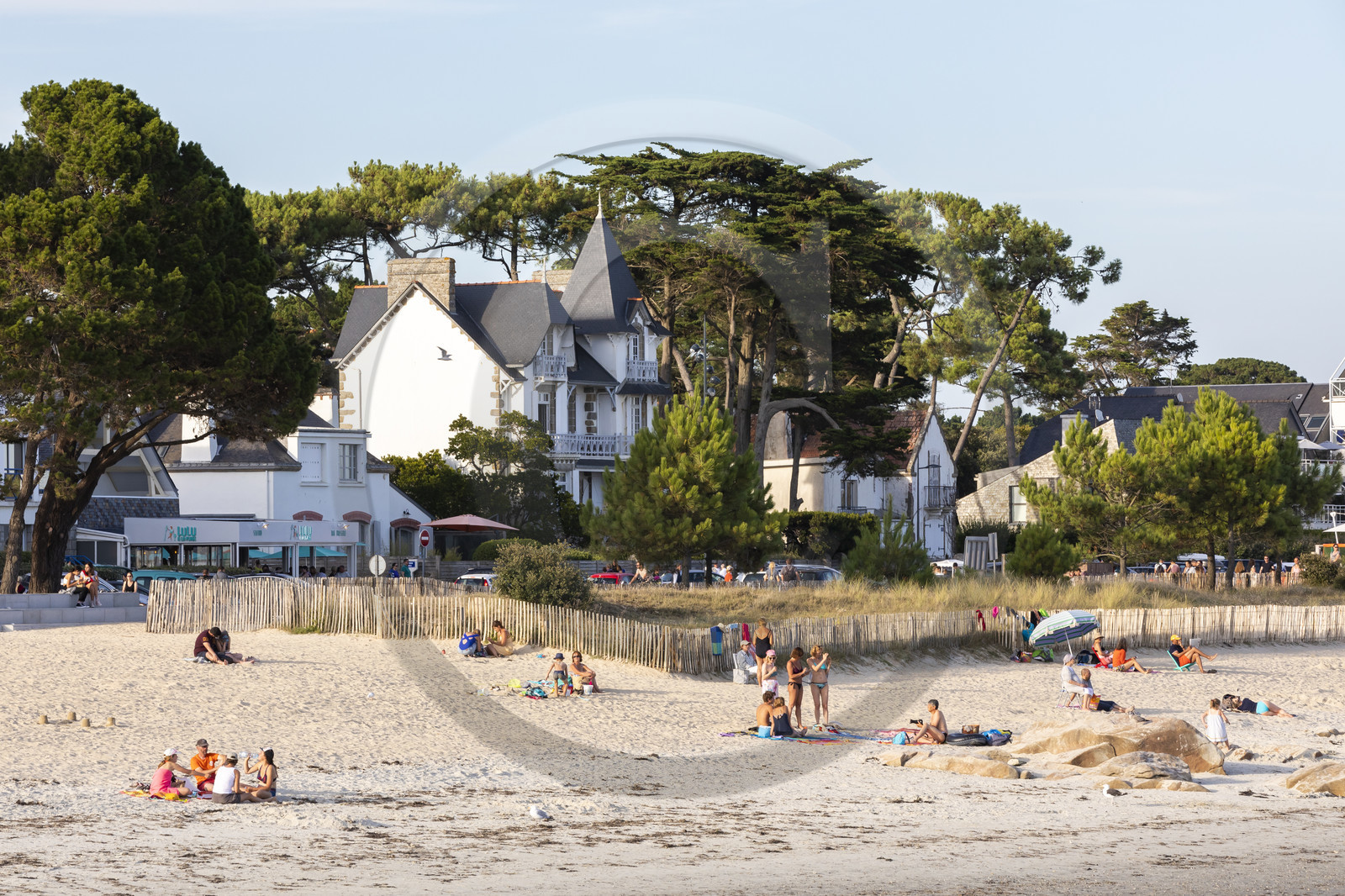 Grande plage de Carnac