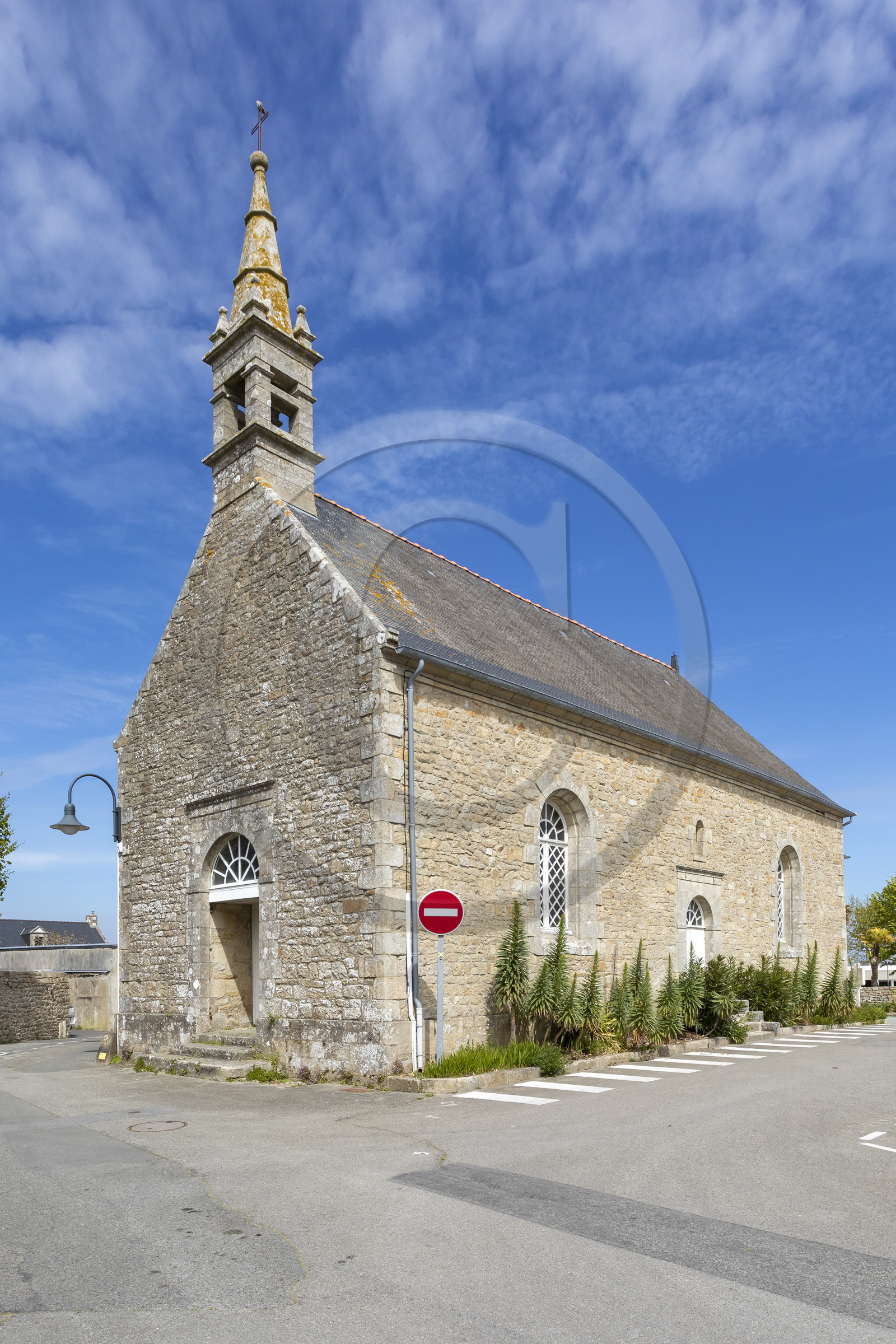 Le bourg de Carnac, Morbihan