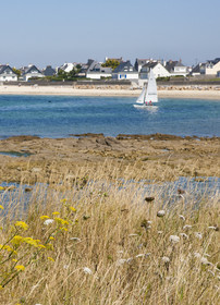 The Goërem beach in Gavres