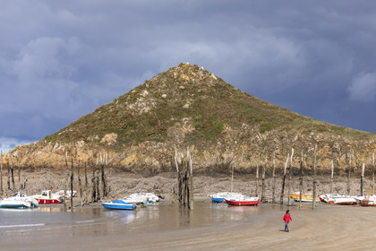 Le port de Gwin Zégal à Plouha