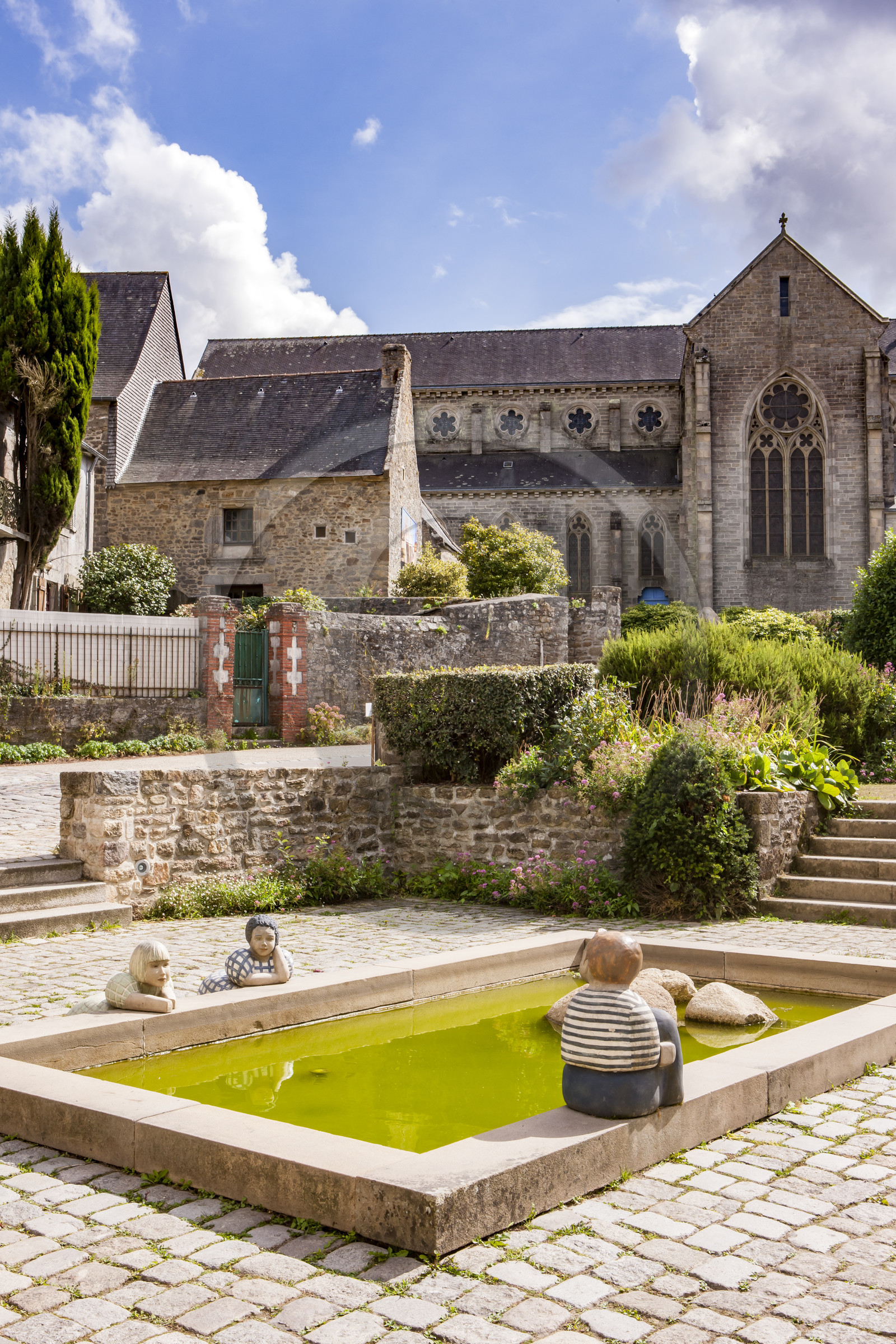 L'église du Sacré-Coeur à Pont-Scorff